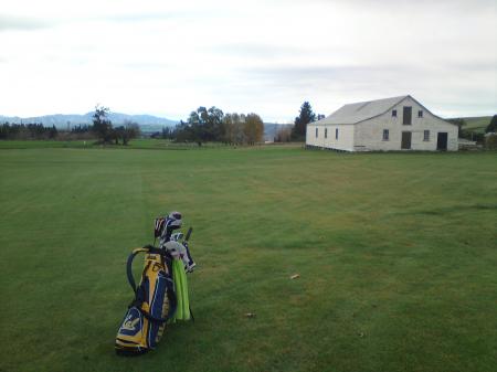 Mount Nessing Golf Club 2nd Hole Woolshed