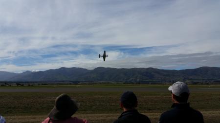 The sound and sights of the P51 Mustang Warbirds over Wanaka 2016